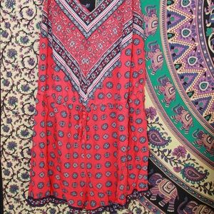 Forever 21 Patterned Romper